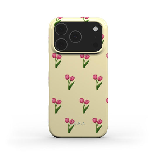 Grandma's Garden (cream) - Snap Phone Case