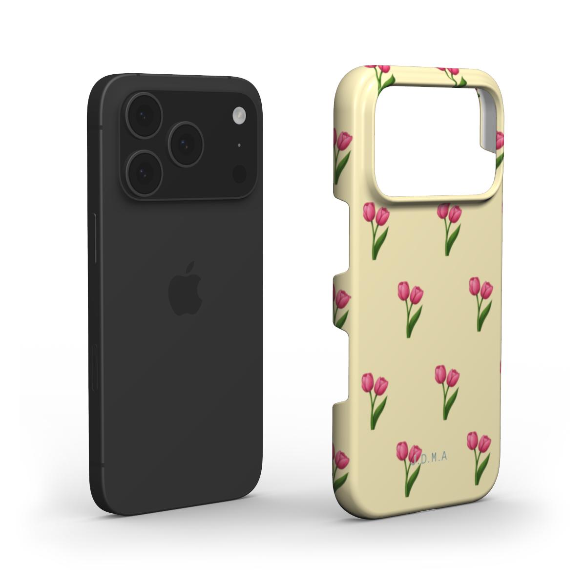 Grandma's Garden (cream) - Snap Phone Case