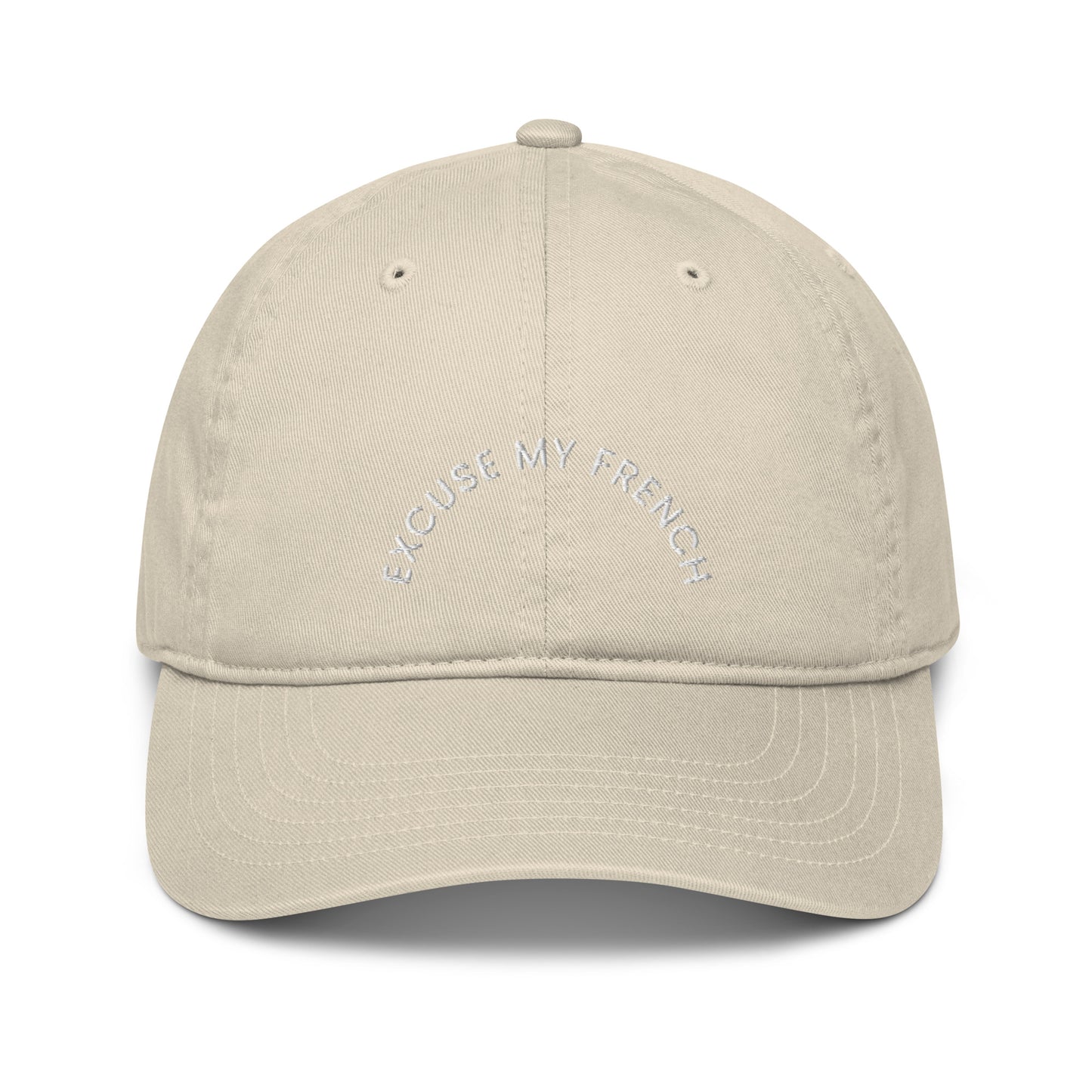 Excuse my French Organic cap